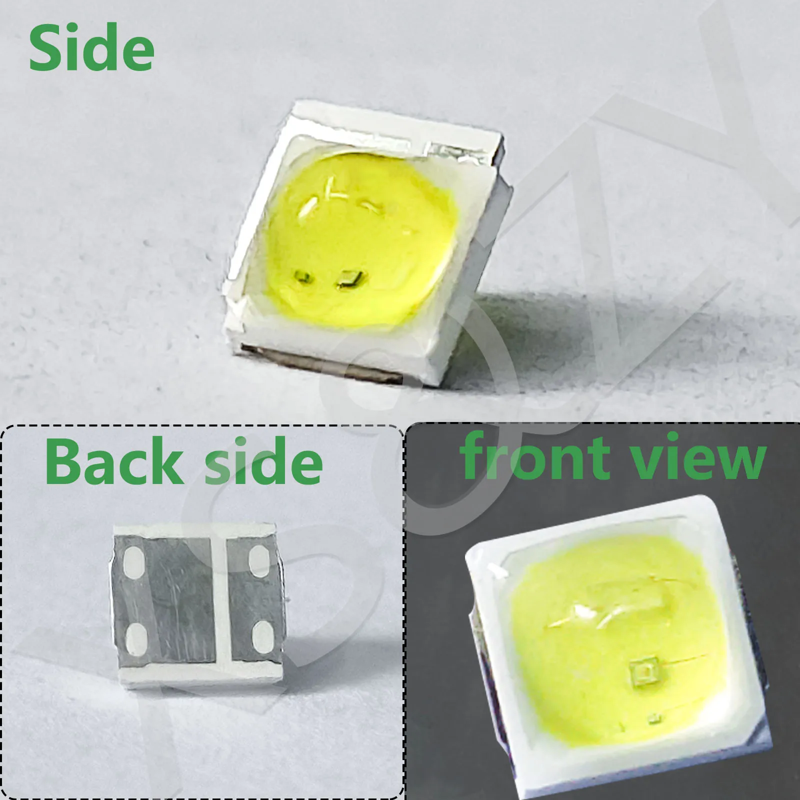 10pcs LEDs Original Nail Lamp Beads DC3.6-4.0V 2W 5050 5054 UV LED Lamp Beads 500-600mA  LED Diodes For Nail SUN Machine For DIY