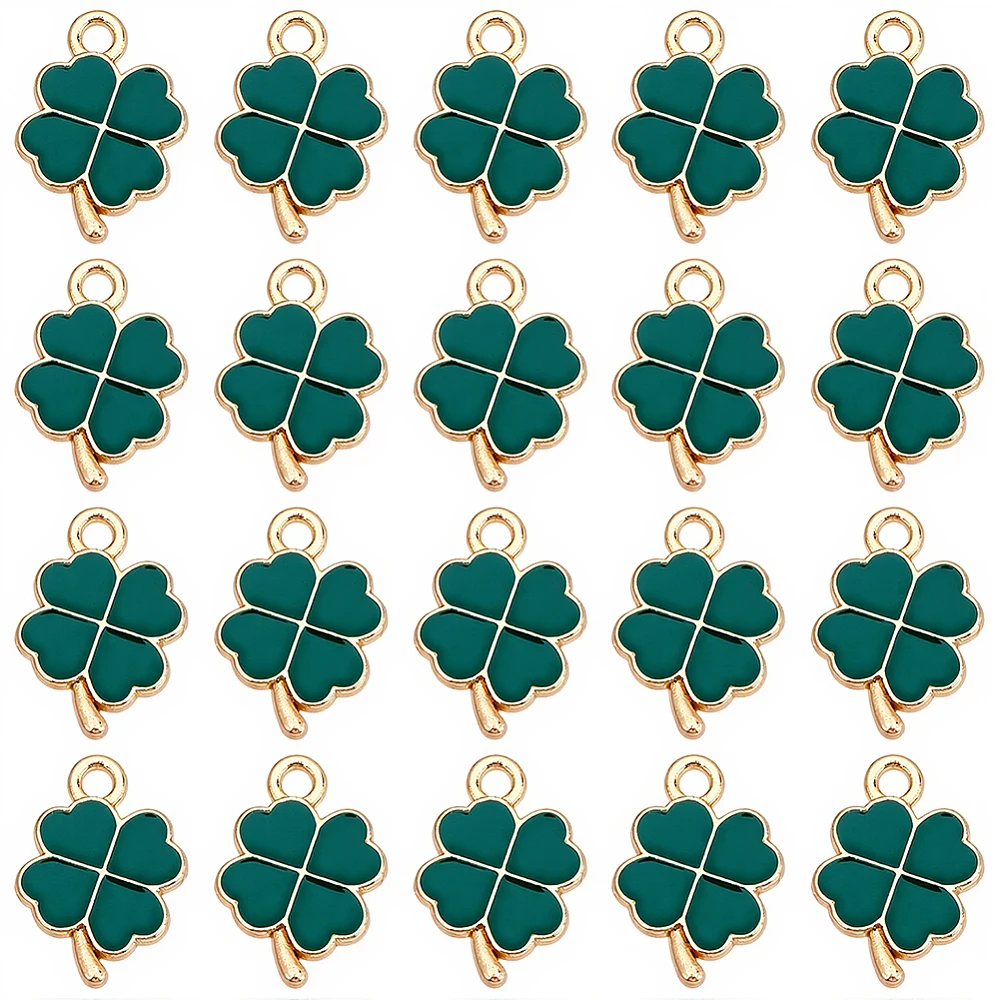 1-caixa-com-60-pecas-de-pingente-trevo-de-quatro-folhas-do-dia-de-sao-patricio-trevo-da-sorte-esmaltado-verde-trevo-verde-de-4-folhas-pingente-irlandes-da-boa-sorte