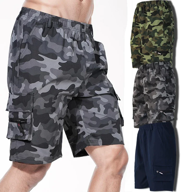 

Летние мужские камуфляжные тактические шорты-карго, предназначенные для бега, спорта и работы