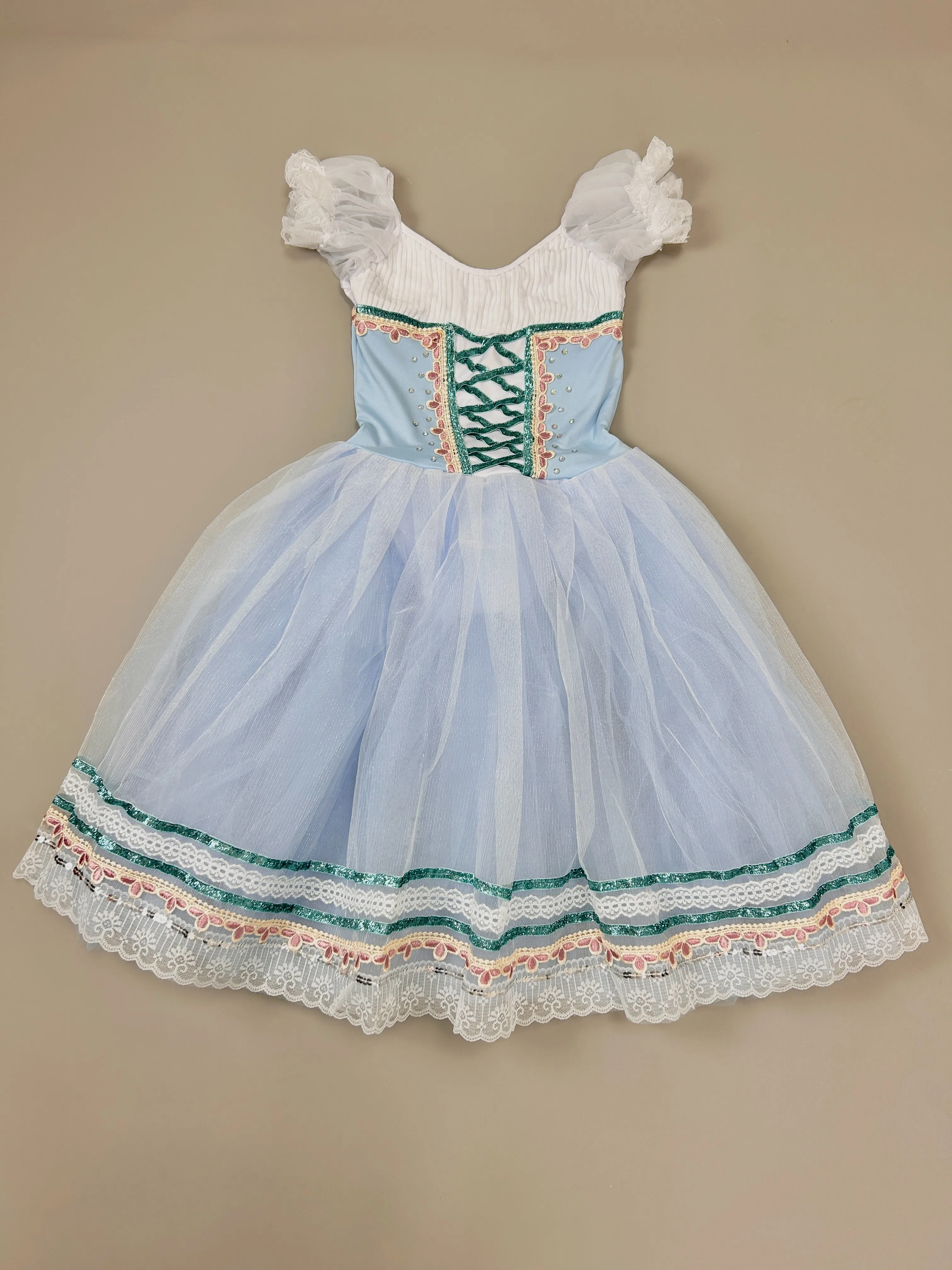 Robe de Ballet Professionnelle pour Adulte et Enfant, Tutu Romantique, Costumes de Spectacle de brev, Ballerine Giselle