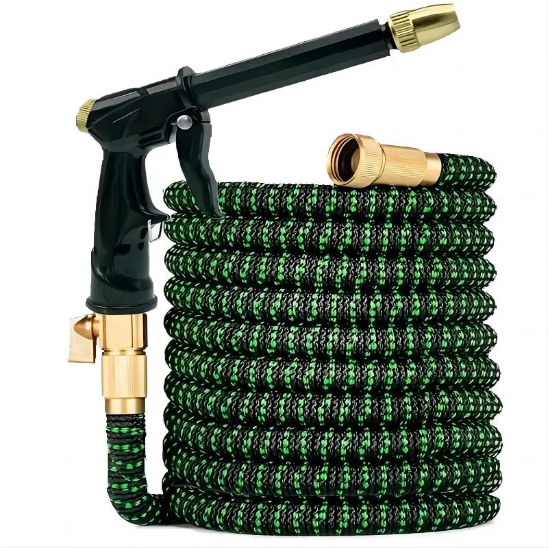 Расширяемый Садовый Шланг 25–125 Футов С Несколькими Режимами Распыления И Универсальным Адаптером 3/4 Дюйма Для Всех Ваших П... Расширяемый Садовый Шланг 25–125 Футов С Несколькими Режимами Распыления И Универсальным Адаптером 3/4 Дюйма Для Всех Ваших П...
