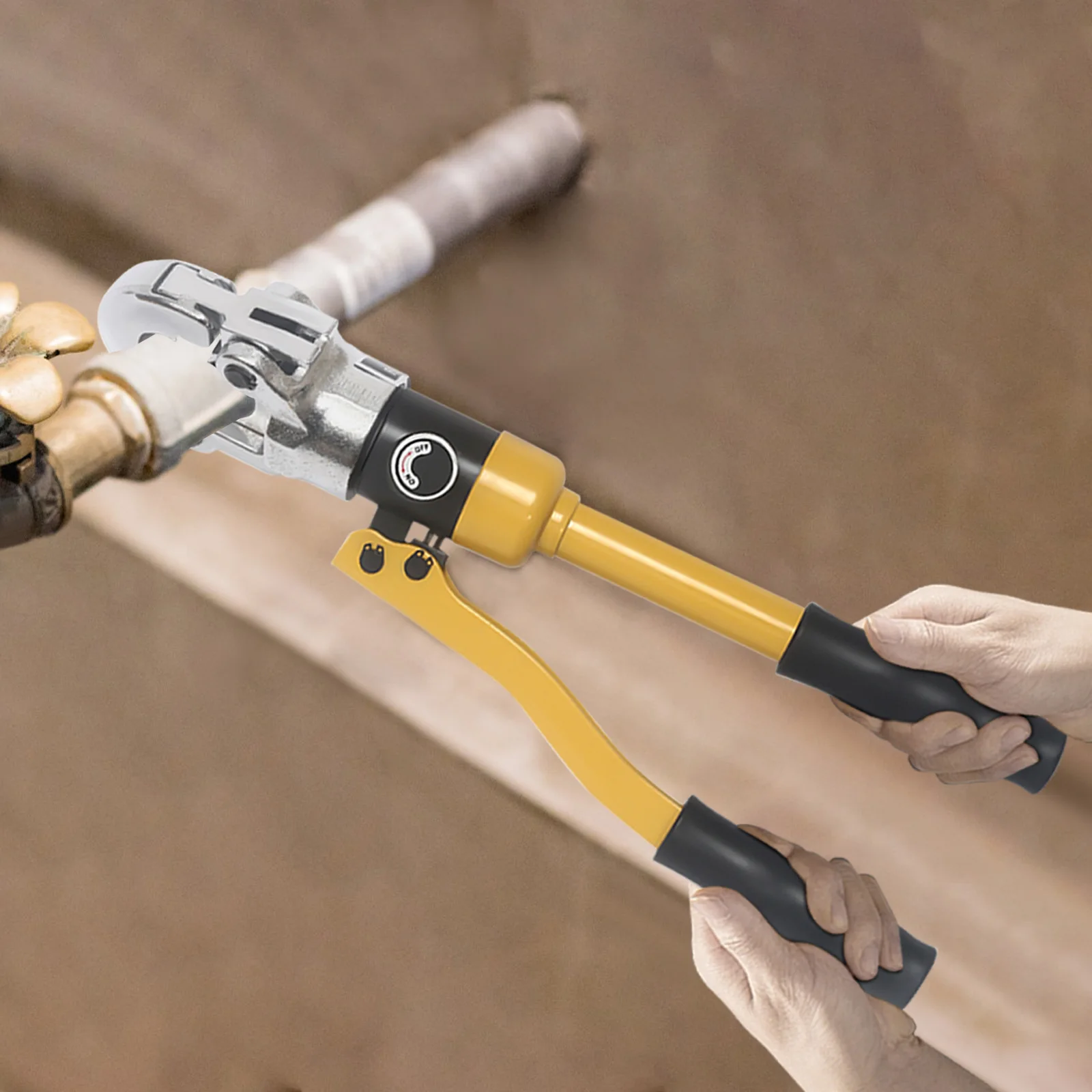 8-tonowe hydrauliczne szczypce do zaciskania TH 16/20/25/32mm profesjonalne narzędzie prasujące do rur PEX, PB, aluminiowo-plastikowych ze stali nierdzewnej