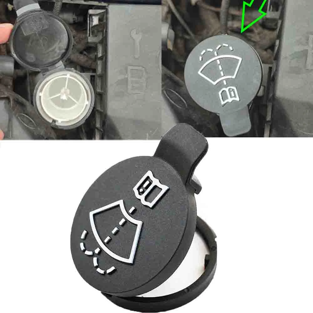 Car Windshield Wiper Washer Fluid Reservoir Car Tank Bottle Cap Cover for Opel ADAM ASTRA J K CORSA E INSIGNIA MOKKA VIVA Meriva