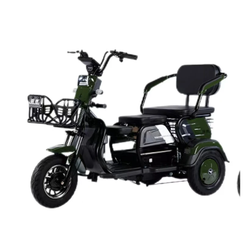 Electric tricycle for the elderly small household transport three-wheeled electric vehicle suitable for all ages