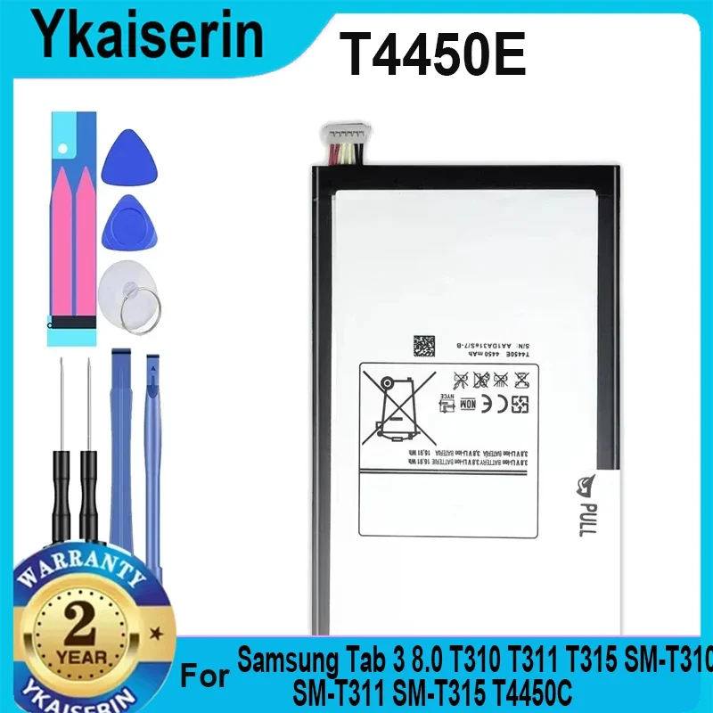 4450mAh Tablet Battery T4450E For Samsung Galaxy Tab 3 8.0 T310 T311 T315 SM-T310 SM-T311 SM-T315 T4450C Replacement Batterries