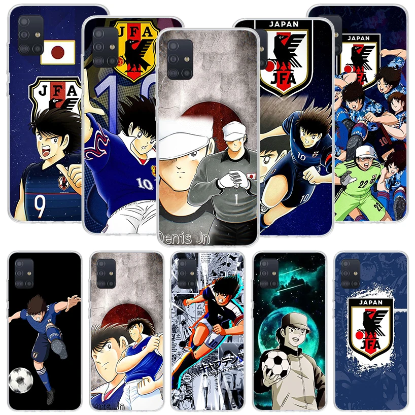 Captain Tsubasa Anime Phone Case for Samsung Galaxy A50S A51 A70 A71 A41 A31 A21S A11 A40 A30 A20E A10 A6 Plus A8 + A7 A9 Cover