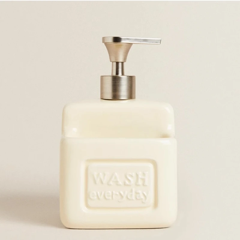 El contenedor de líquidos para lavavajillas tipo prensa de cocina casera Simple se puede almacenar