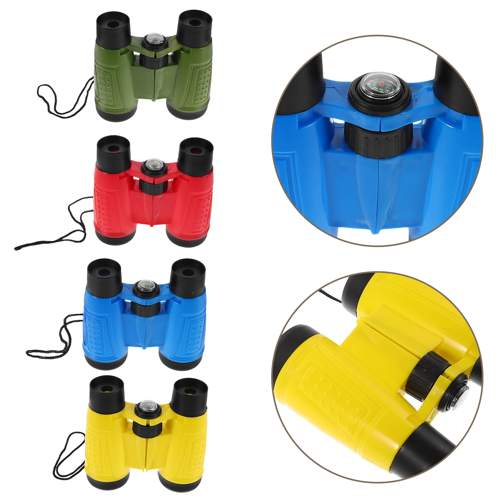 

8pcs Kids Portable Compact Toddler Telescope Educational Bird Watching Tools Camping Party Favors Small Lightweight