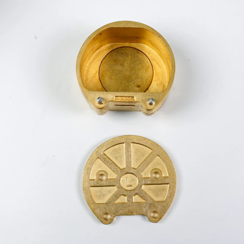 Dental Pure Copper Tooth Boiled Box Non-stick Plaster Without Screw Upper Lower Mouth Copper Sterilizable Tooth Boiled Boxes