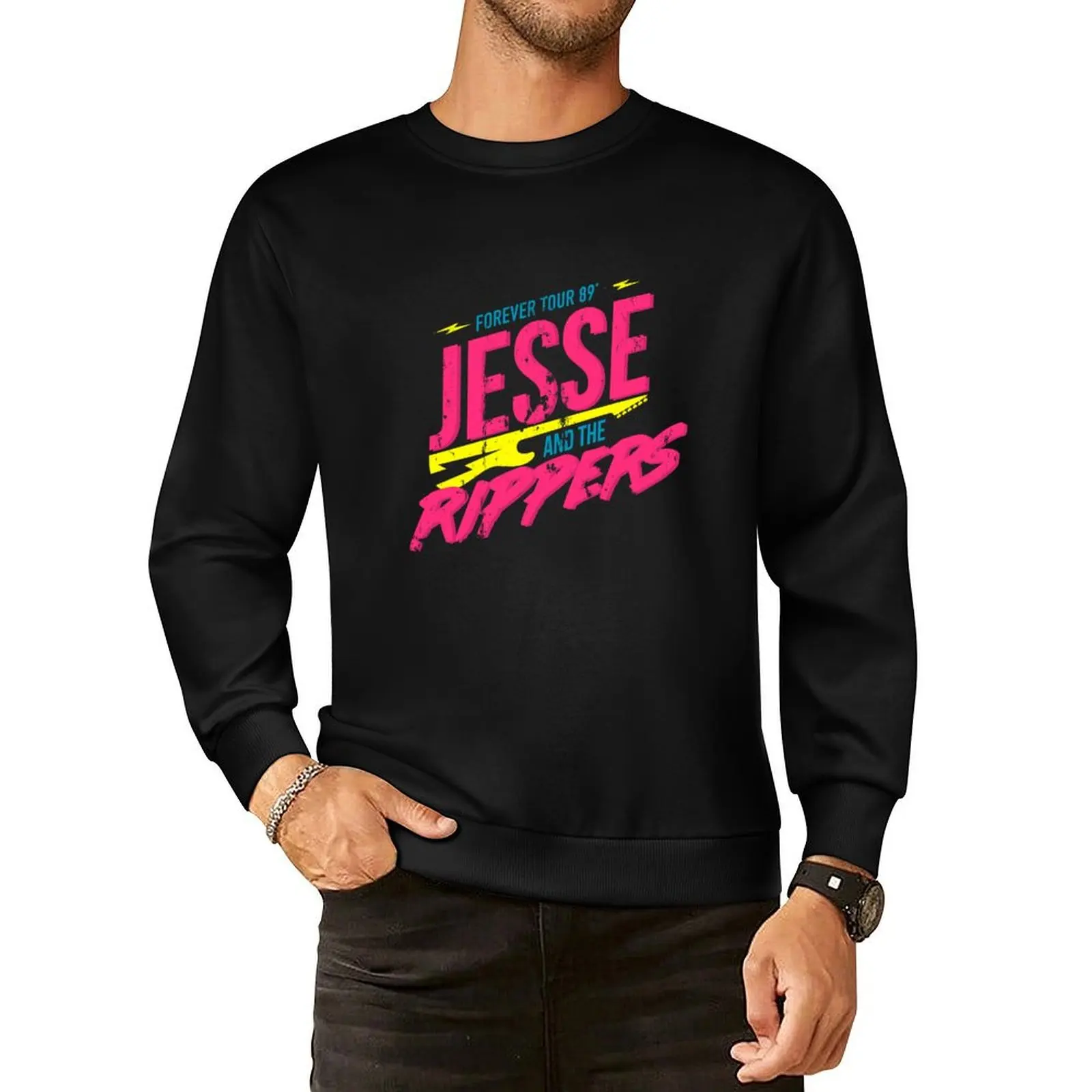 

Jesse and the Rippers: Forever Tour 89’ Pullover Hoodie men's winter sweater autumn jacket men new in hoodies & sweat-shirt