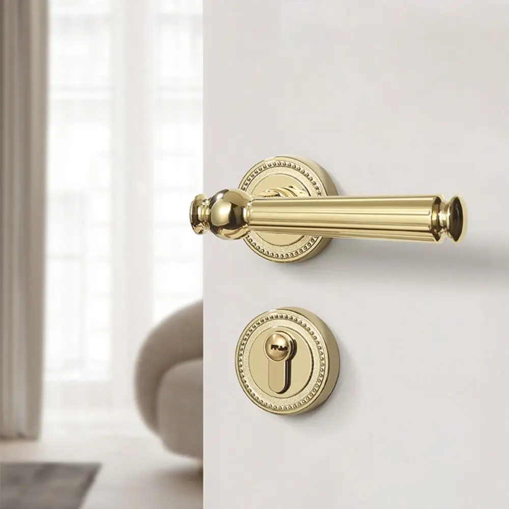 Simple Design Magnetic Suction Door Lock Split Body Retro Style Silent Door Lock Easy Installation Durable Split Door Lock