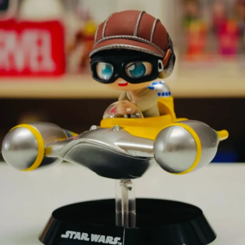 Herocross 스타 워즈 다스 베이더 Boba 우주선 두 번째 라운드 블라인드 박스 Cosbirider 미니 차량 입상 장식 팬 재미 있은 선물