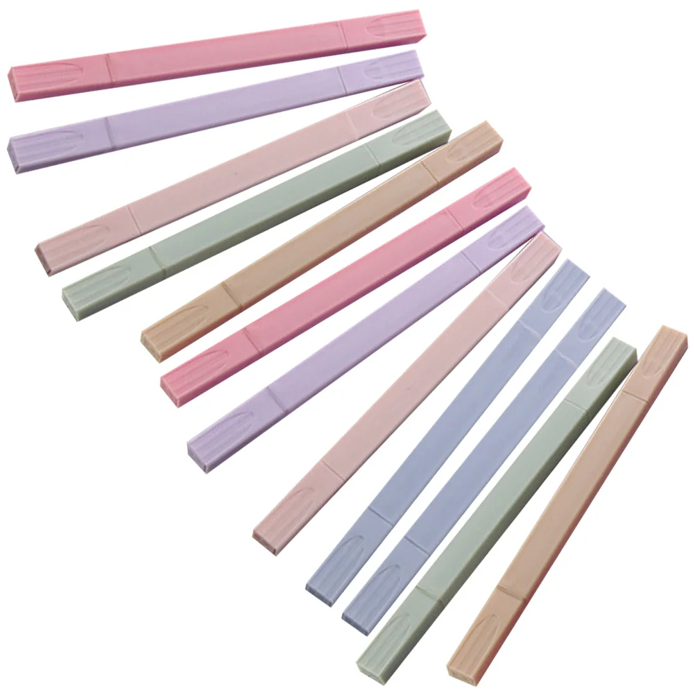 

12 Pcs Double Ended Highlighter Pens Vibrant Colors Compact School Supply Portable Highlighter Pen Long Lasting Design Gifts