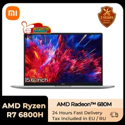 Xiaomi Redmibook Pro 15 dizüstü 15.6 inç 3.2K 90Hz PC bilgisayar AMD Ryzen R7 6800H 16GB 512GB/1TB SSD Mi dizüstü