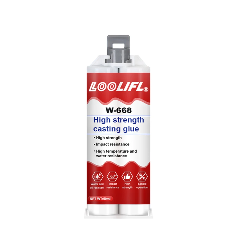 50 ml Lassen waterdichte epoxy gietlijm, de sterkste hechtvuller voor metalen, kunststoffen, cementen en diverse materialen! - afbeelding 2