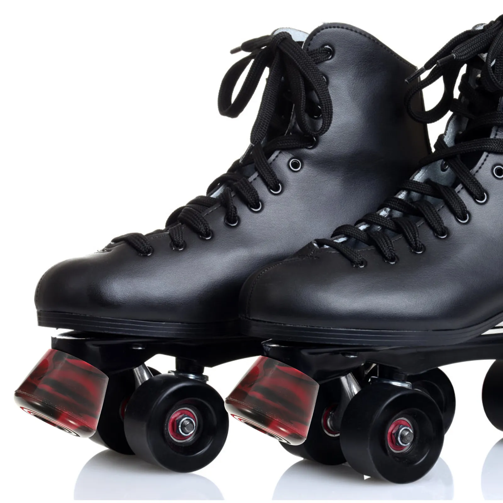 

1Set Roller Skate Toe Stopper PU Wear-Resistant Brake Accessory for Double Row Skates Adjustable Height Strong Grip Stability
