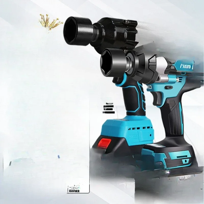 

Brushless electric wrench lithium battery high torque shelf, auto repairman impact air cannon