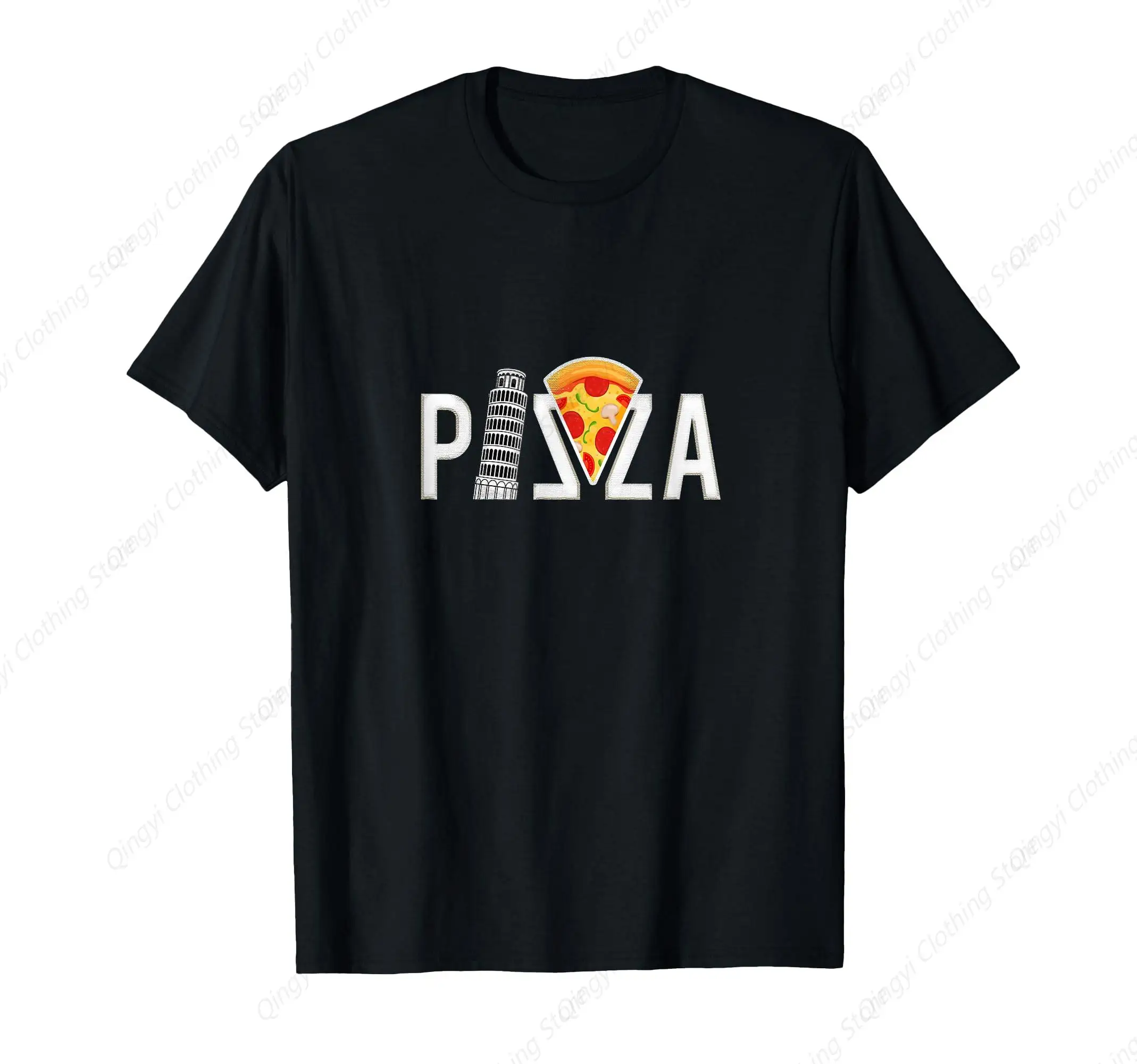 

Pizza Pisa Tower, funny T-Shirt