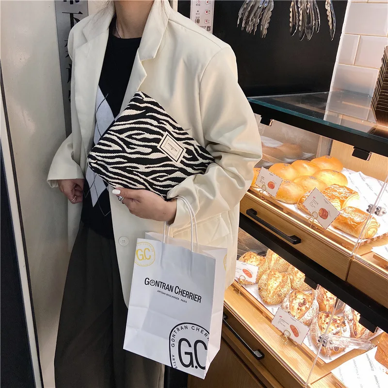 Damen-Make-up-Taschen, koreanischer Leopard, personalisierbar, vielseitig, aus Segeltuch, tragbare Kosmetiktaschen, große Kapazität, Aufbewahrungstaschen für Mädchen