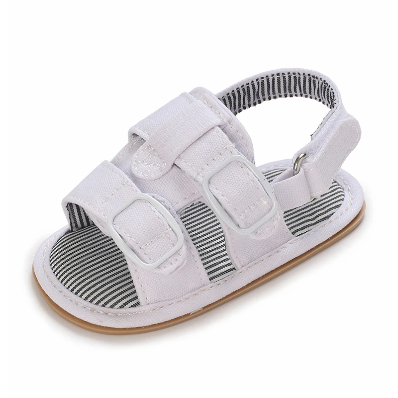 2023 Summer Children's Newborn Sandals Fashionable Soft Baby Shoes First Walker Baby Shoes Rubber Non slip Sandals 0-18M