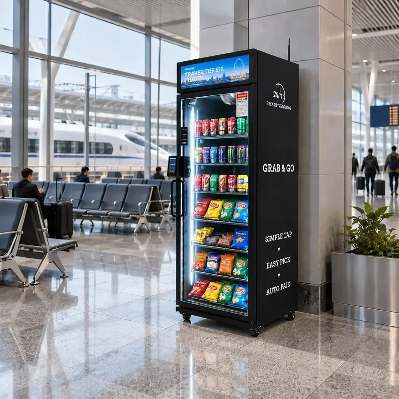 2026 New AI Smart Vending Machine for Strawberry Flower Bouquet Automatic Combo Dispenser for Sale
