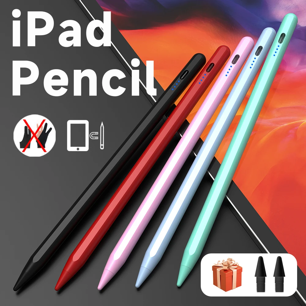 

For iPad Pencil Palm Rejection For Apple Pencil iPad Accessories Tablet Pen For iPad Air 4 5 Pro 11 12.9 Mini 5 6 Stylus Pen