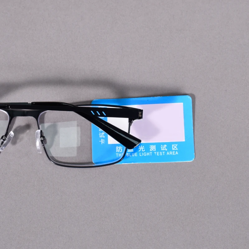 Männer Business Vollformat Design Lesebrille Blau Licht Blockieren Flexible Klassische Retro Presbyopie Brillen Mit Frühling +1 – Detail 2