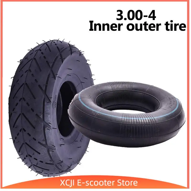 New3.00-4 Scooter Tire Inner Tube Fits Mini 2 Stroke Quad ATV Motor Bike Parts for Razor Pocket E300 E325