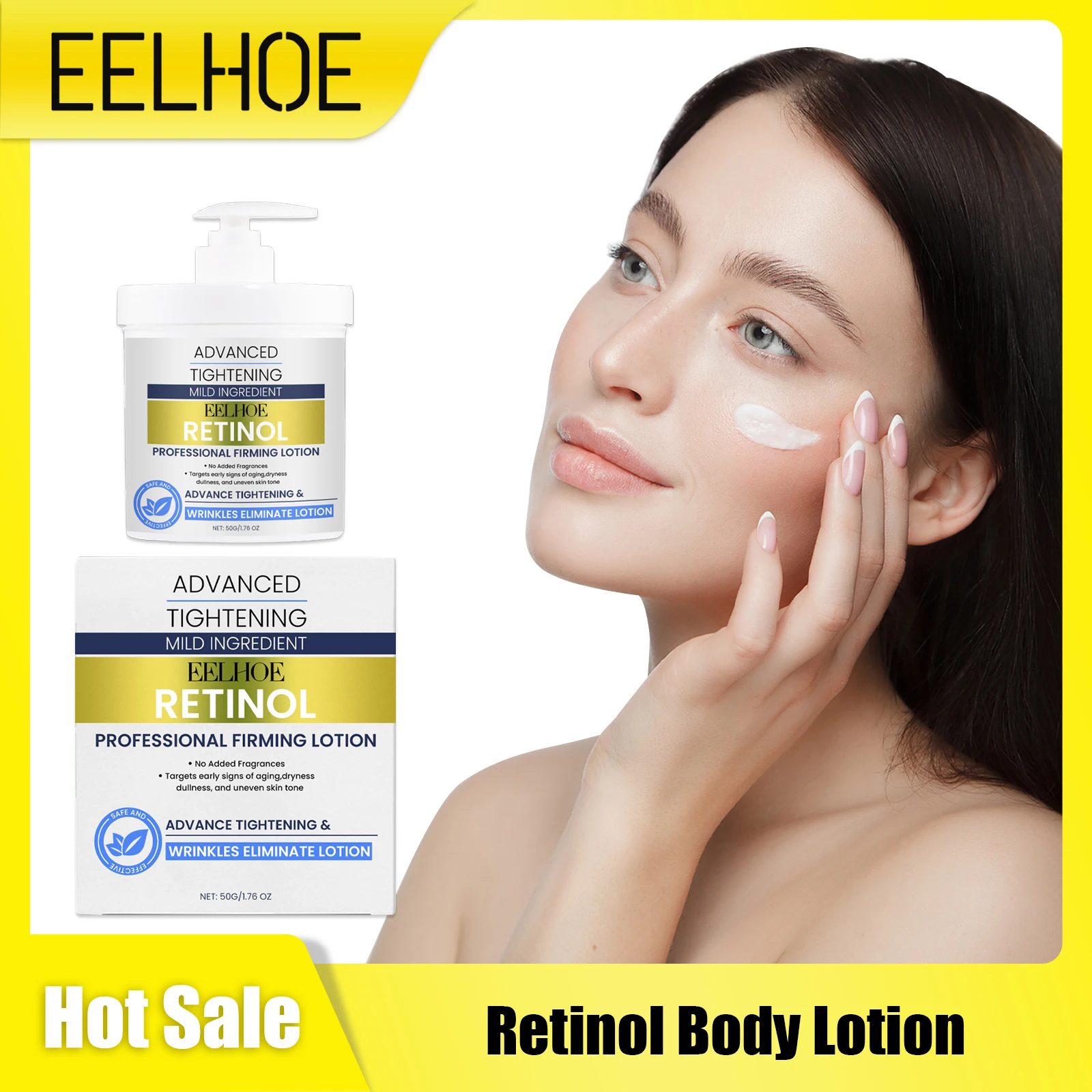 

Retinol Professional Body Firming Lotion Skin Rejuvenation Dry Skin Removal Nourishing Moisturizing Skin Vitamin E Body Lotion