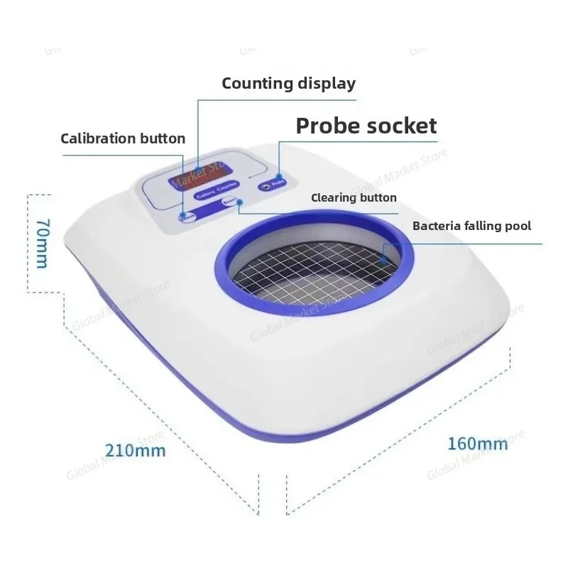 XK97-A Type Colony Counter for Voice Reporting of Escherichia Coli Detection. Bacterial Detection in Water