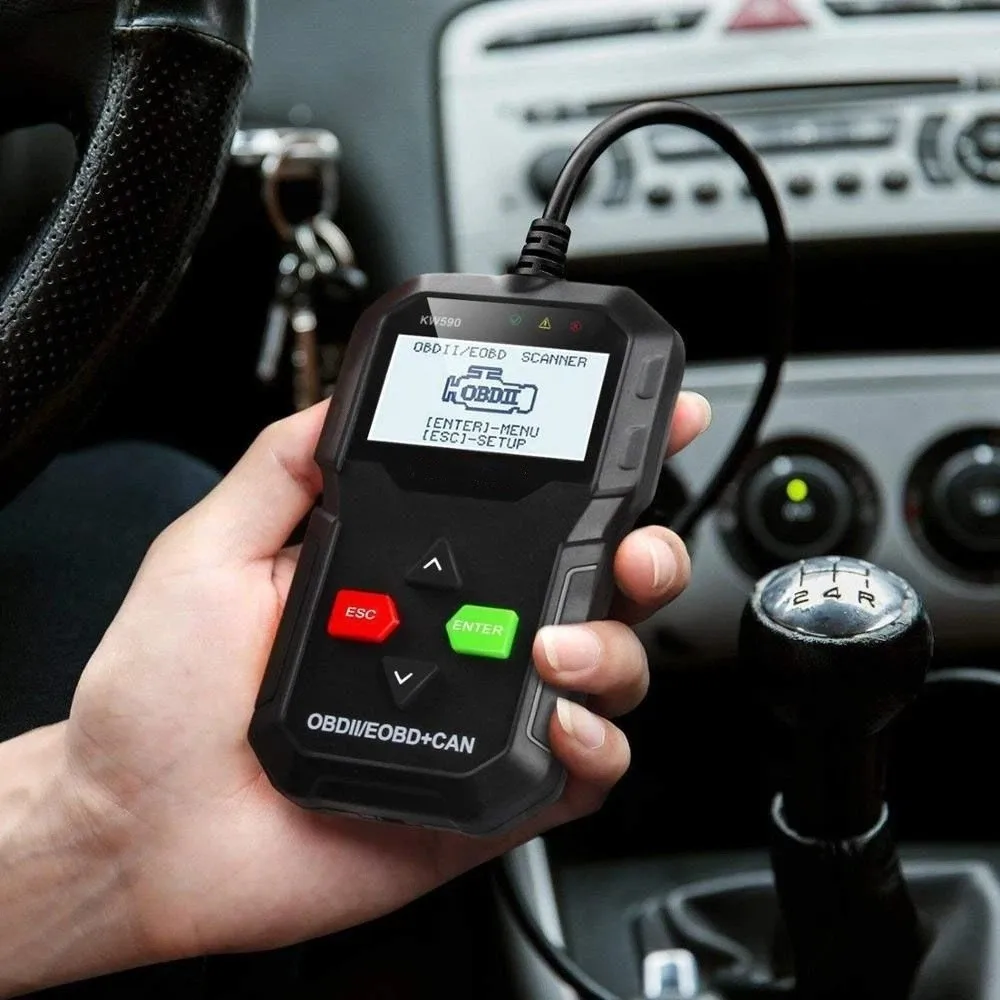 Universal Car Fault Diagnosis Instrument OBD 2 Accurate Car Fault Code Reader Read and Erase Fault Code Efficient