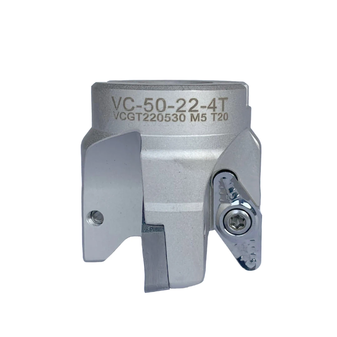 OYYU سبائك الألومنيوم محور عجلات VC22-50-22-3T VC22-50-22-4T VC22-63-22-4T VC22-80-27-4T VC22 50 63 80 100 قاطعة المطحنة قضيب الرأس