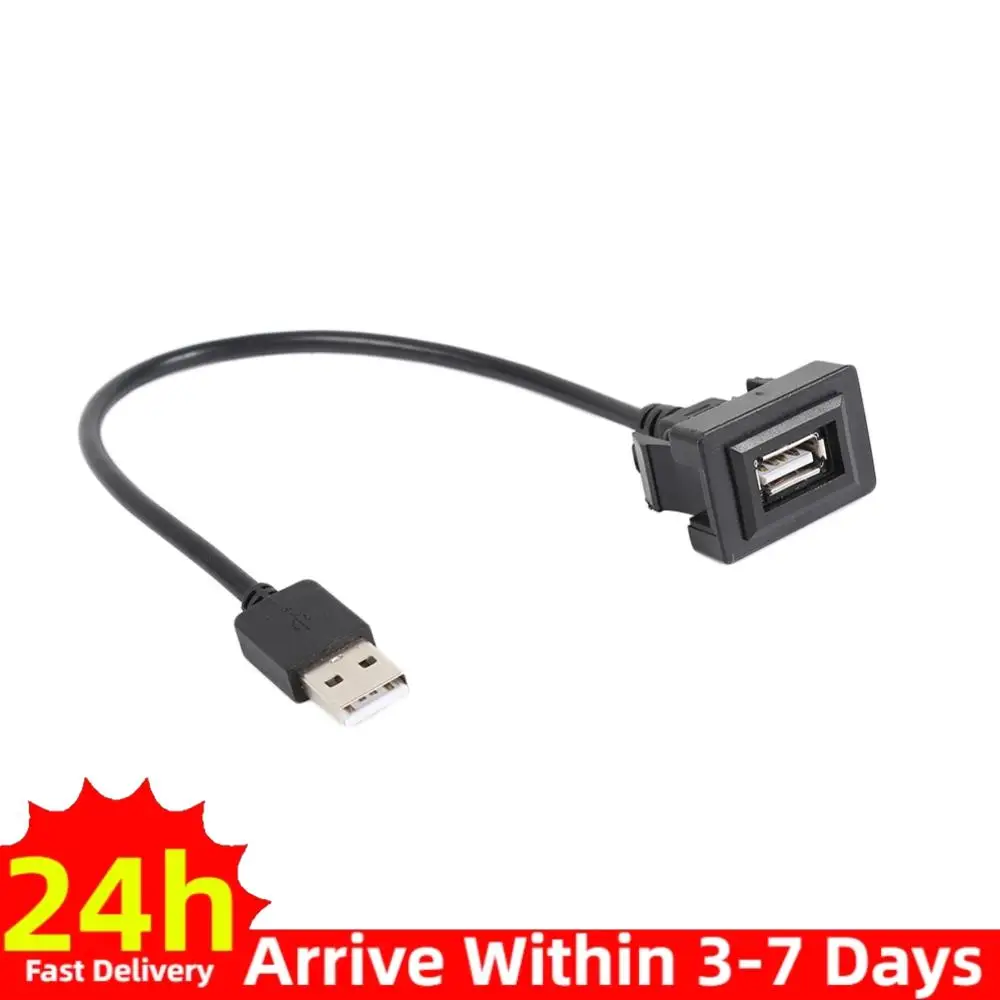 

Пластиковый удлинительный кабель-адаптер USB для приборной панели автомобиля, для Ralink