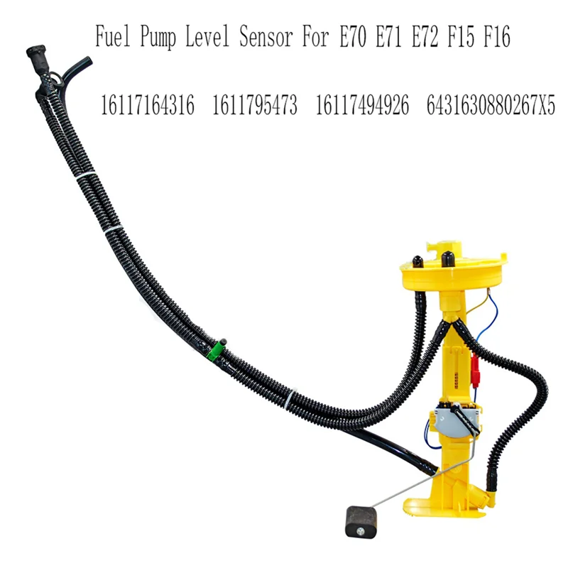 Untuk BMW Sensor Tingkat Pompa Bahan Bakar 16117164316 untuk E70 E71 E72 F15 F16 Modul Pompa Bahan Bakar 1611795473 16117494926 6431630880267X5