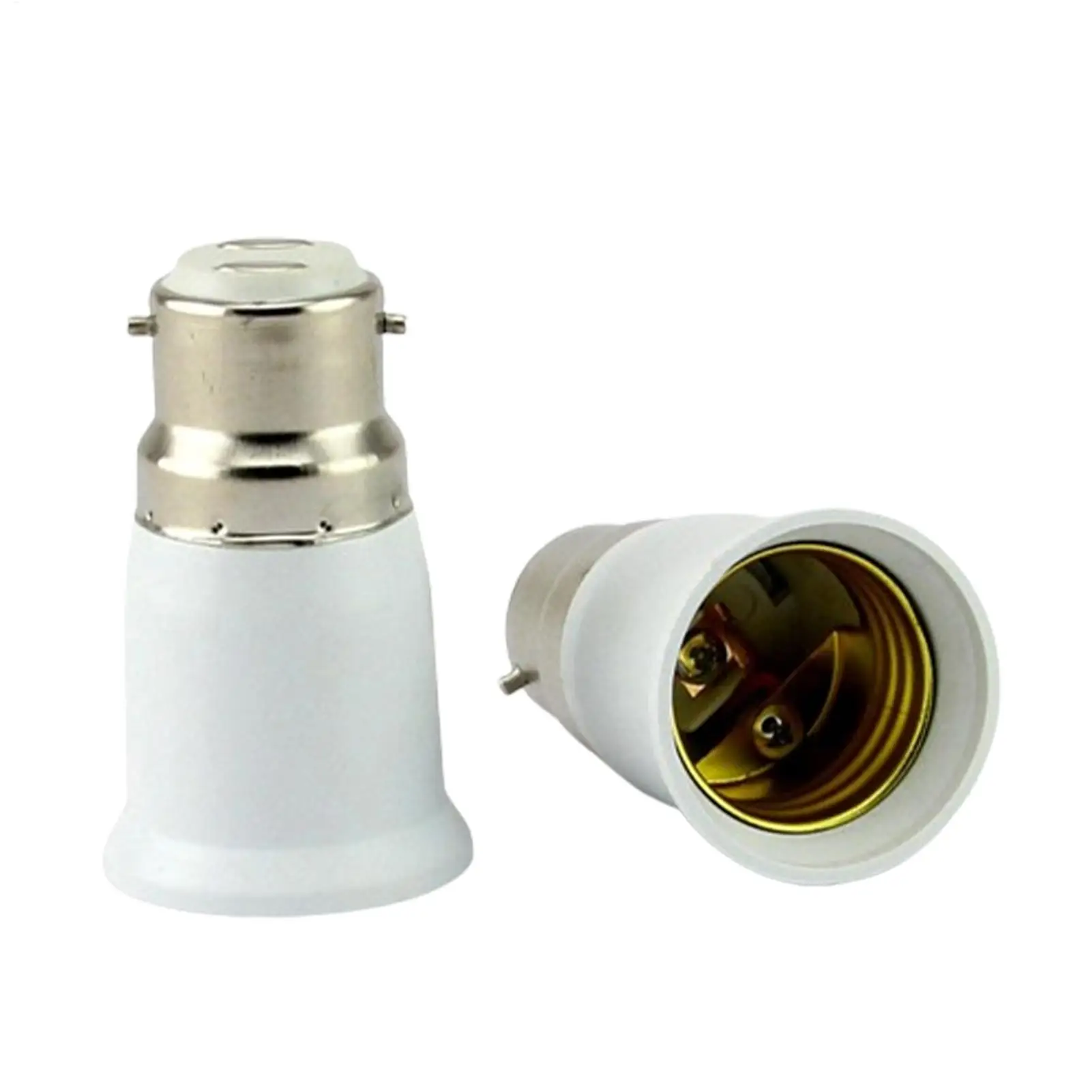 B22 To E27 Lampholder Adapter Fireproof Screw E27 To Bayonet B22 LED Lamps Corn Bulb Light Socket Adaptor