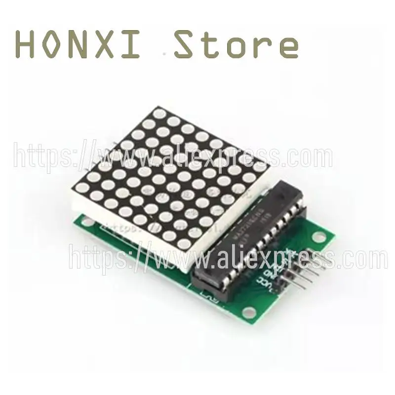 1PCS Finished product MAX7219 lattice module control module microcontroller display module