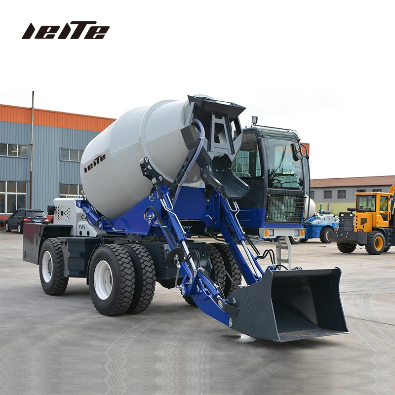 High Quality China Self-loading Cement Concrete Mixer Truck Price