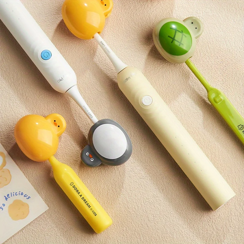 Adorable Animal-Themed Toothbrush Head Cover ，Waterproof, Dustproof, Perfect for Travel & Bathroom Organization Toothbrush cover
