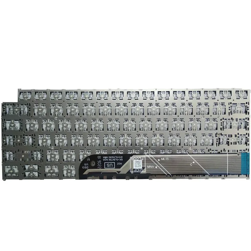 لوحة مفاتيح الكمبيوتر المحمول الأمريكية لـ DELL Latitude P144G P171G 13PRO 15PRO 3320 3330 3420 #3