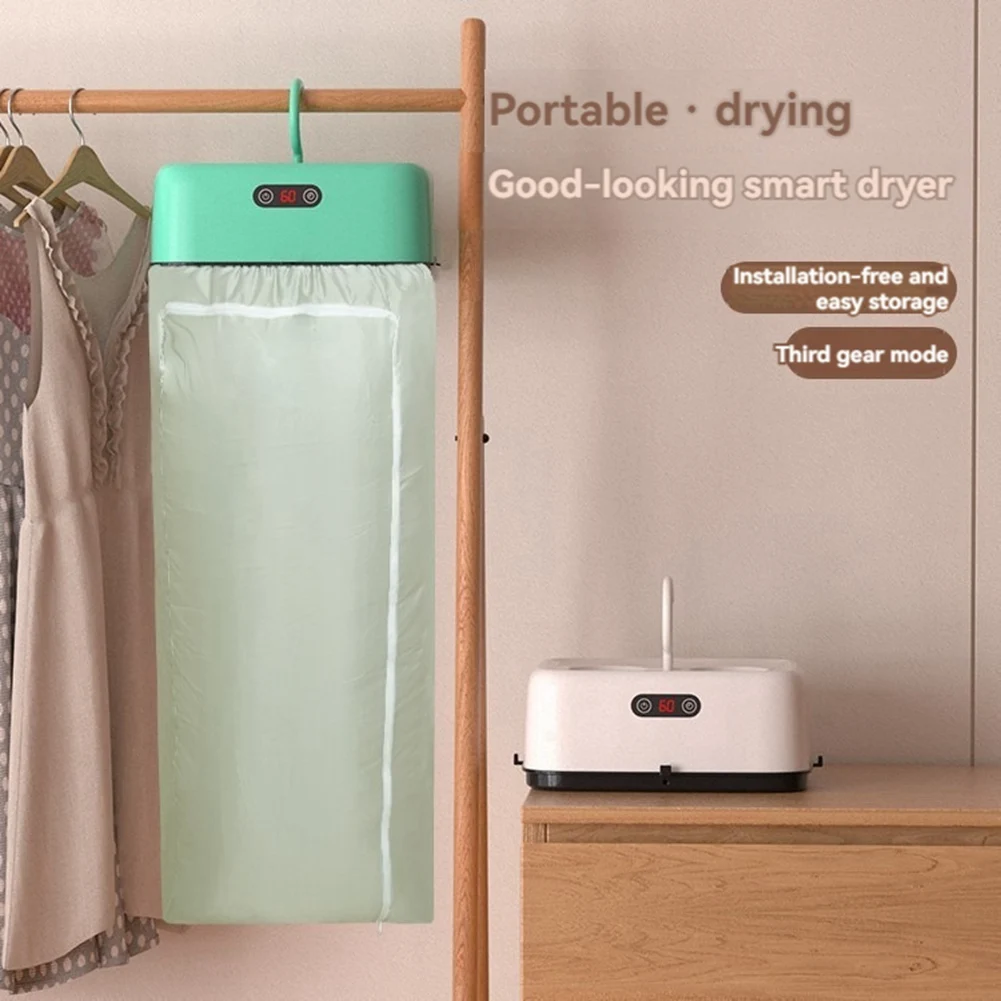 Picture 5: ABJN-Portable Clothes Dryer For Apartment RV Travel Foldable Mini Dryer Machine For Light Clothes Baby Clothes
