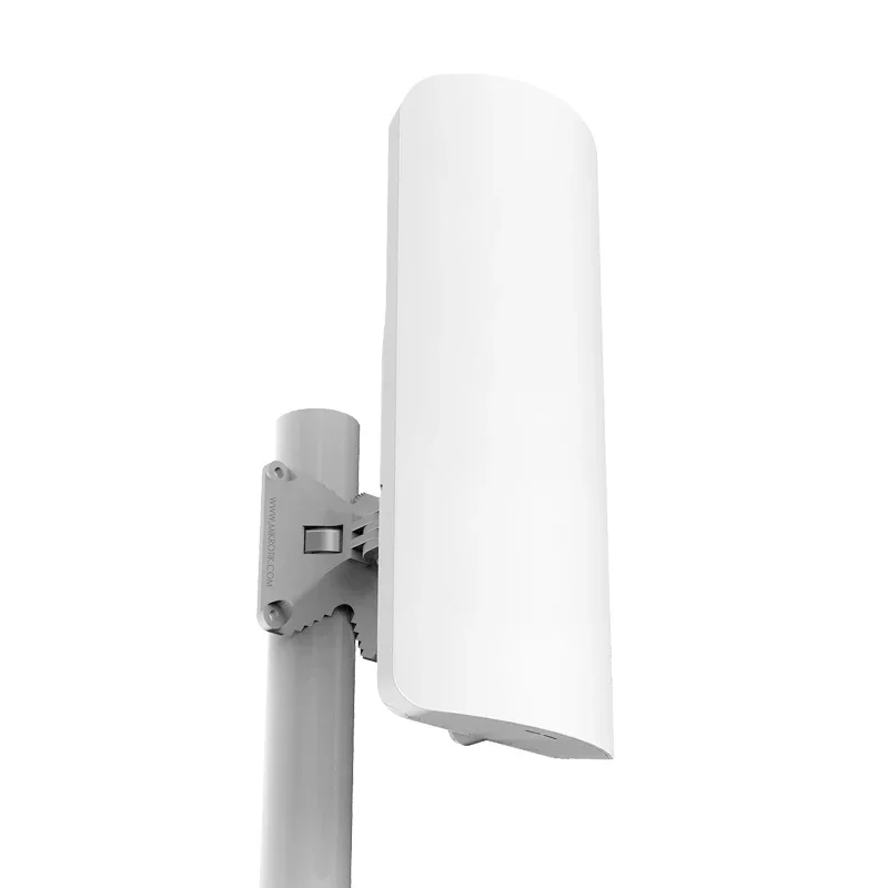 MikroTik RB911G-2HPnD-12S 2.4GHz 120 Degree 12dBi Dual Polarization Sector Integrated Antenna With 600Mhz CPU, 64MB RAM, Gigabit