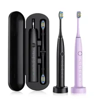 Electric Toothbrush Adult Charging Soft Bristled Automatic Sonic Charging Intelligent Teeth Cleaning Device with Six Brush Heads