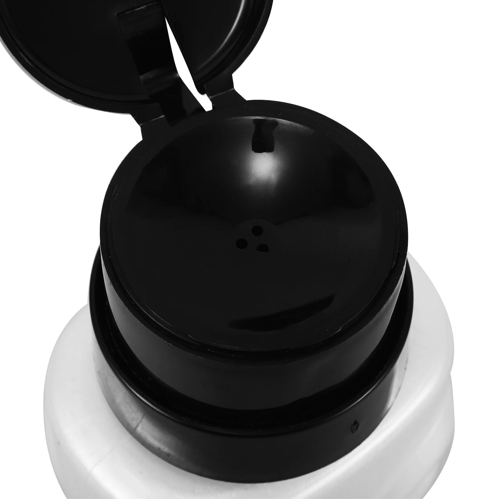 Botella Vacía con Bomba para Quitar Esmalte de Uñas, Dispensador a Presión, a Prueba de Fugas, Contenedor de Almacenamiento de Líquido para Manicura de Viaje, Limpiador de Maquillaje