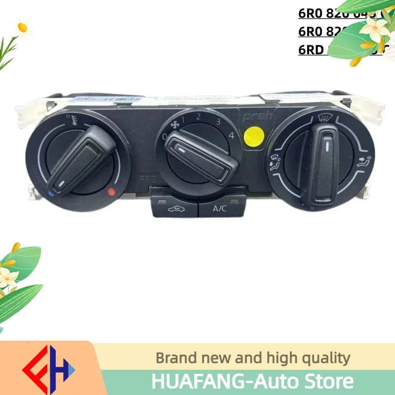 New Manual A/C Heater Climate Control Panel Unit Switch For Polo 5 6R Vento 6R0820045B 6R0820045C 6R0820045B 6R0920045C