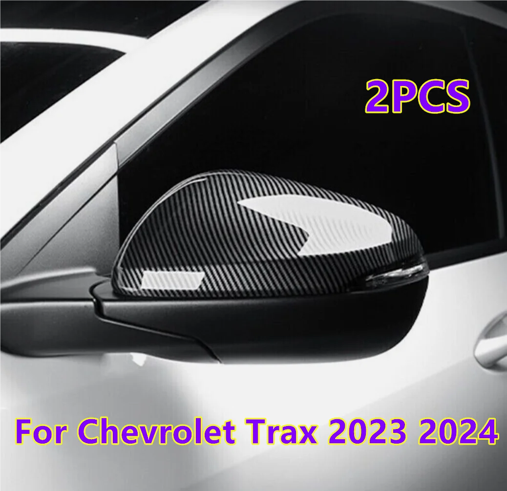 

For Chevrolet Trax 2024-25 Carbon Fiber Side Rearview Mirror Molding Cover Shell