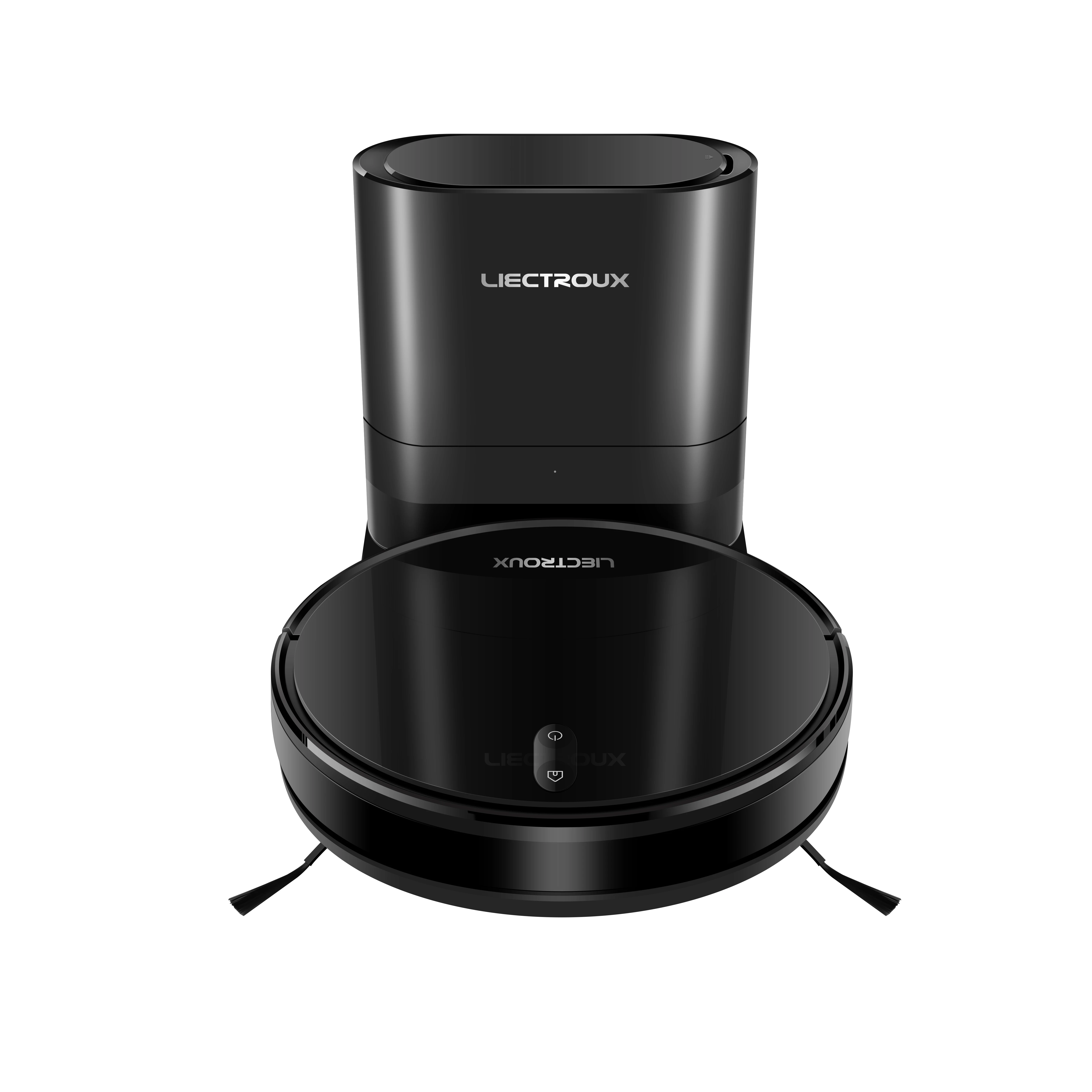 

Liectroux M200 Vacuum Cleaning Robot Mobile Control with Self-emptying Collector