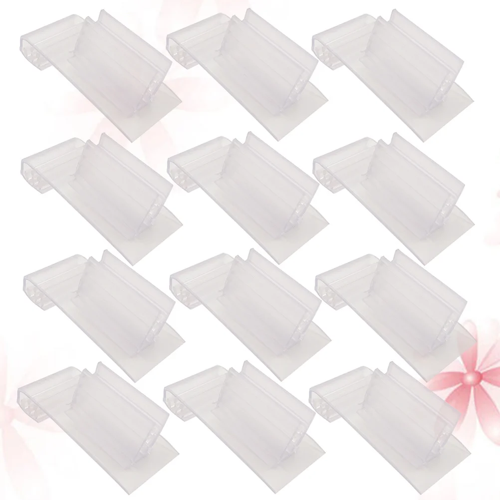20Pcs Soft Tooth Clamp Lightweight Label Holder for Mall Shop Retail Display Folder Clip-on Sign Holder