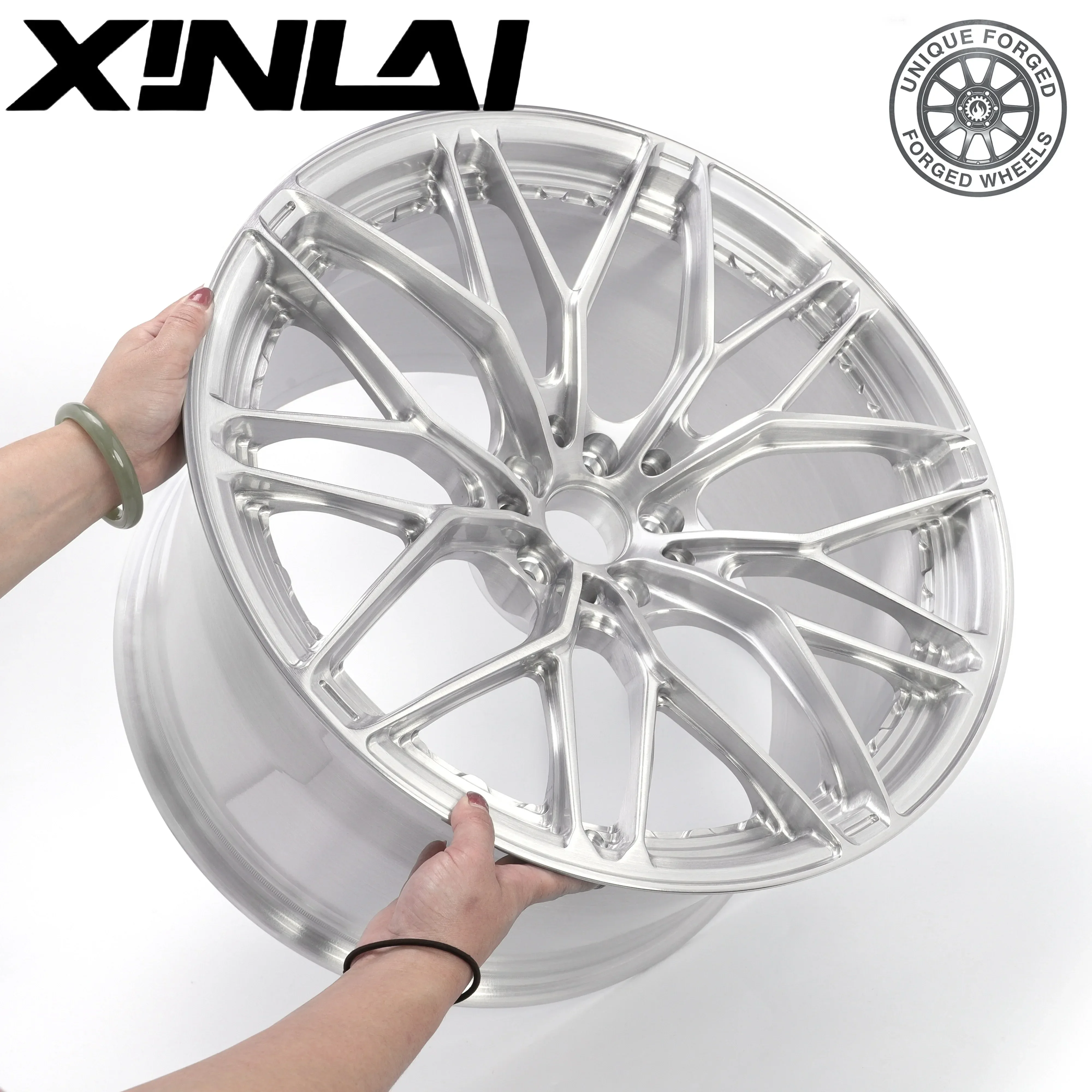 

2026 New ArrivalBC XINL Custom Foeged Brushed Deep Concave Deep Lip 5x120 5x112 5x114.3 18 19 20 21 22inch 1-piece Forged Whee