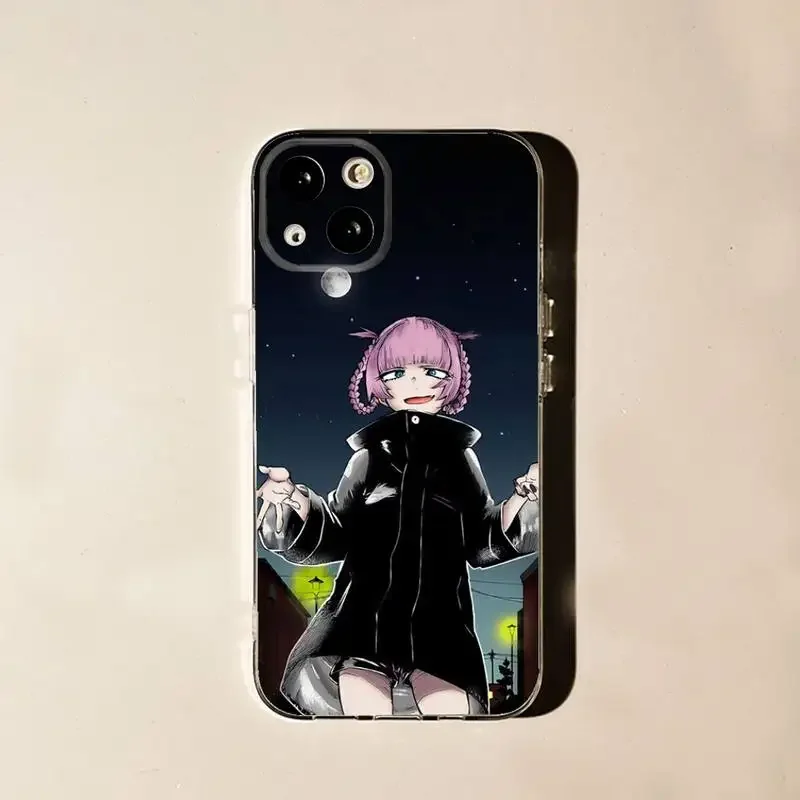 Nanakusa Nazuna Phone Case For iPhone 11 12 Mini 13 14 Pro XS Max X 8 7 6s Plus 5 SE XR Transparent Shell