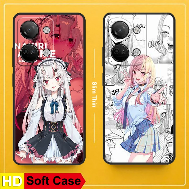 For OnePlus ACE 2V Case ACE2V HD Pianted Silicone Soft TPU Phone Cases For OnePlus ACE2V Back Cover For One Plus ACE 2V 5G Capas